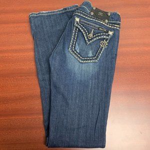 Miss Me Women’s Dark Blue Boot Cut Jeans